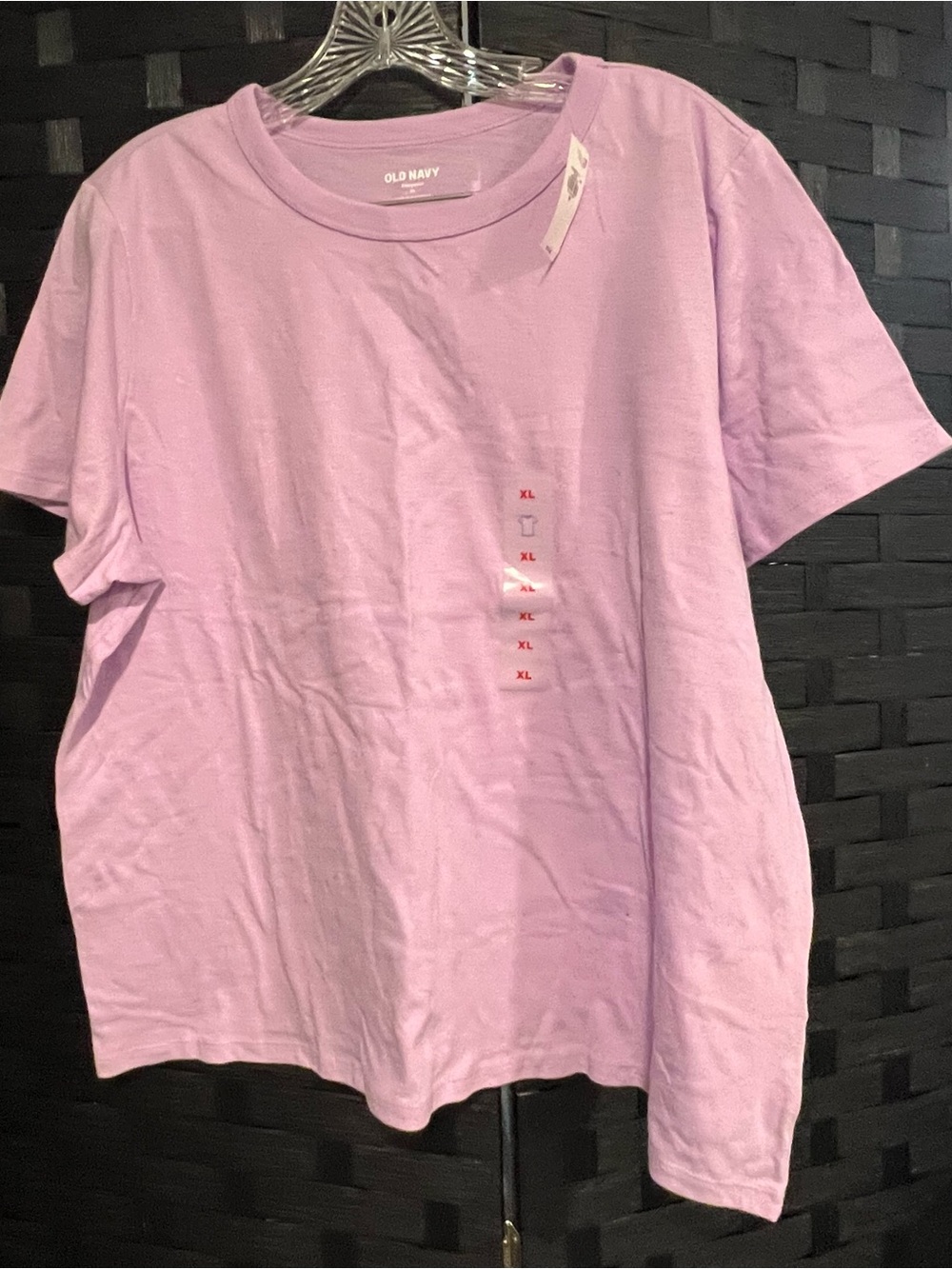 Old Navy Lilac Short Sleeve Tee